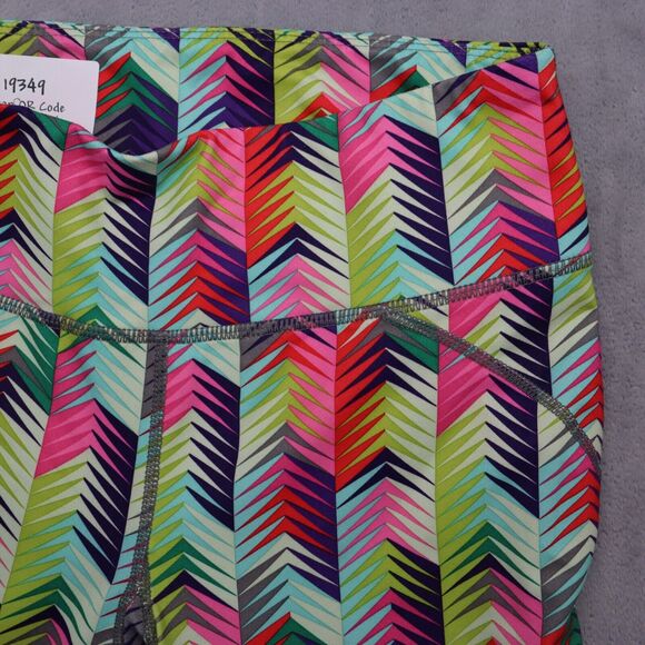 Fabletics Pants Womens XS Multicolor Capri Elastic Waist Pull On Stretch - Picture 11 of 16